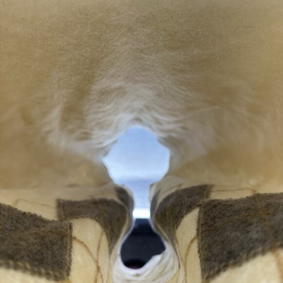 Vintage Pringle Scotland Argyle Sweater 100% Lambswool Men's Medium Cream - Picture 14 of 14